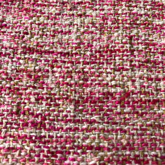 Ann Taylor Pink Silk Tweed Skirt - Picture 3 of 3